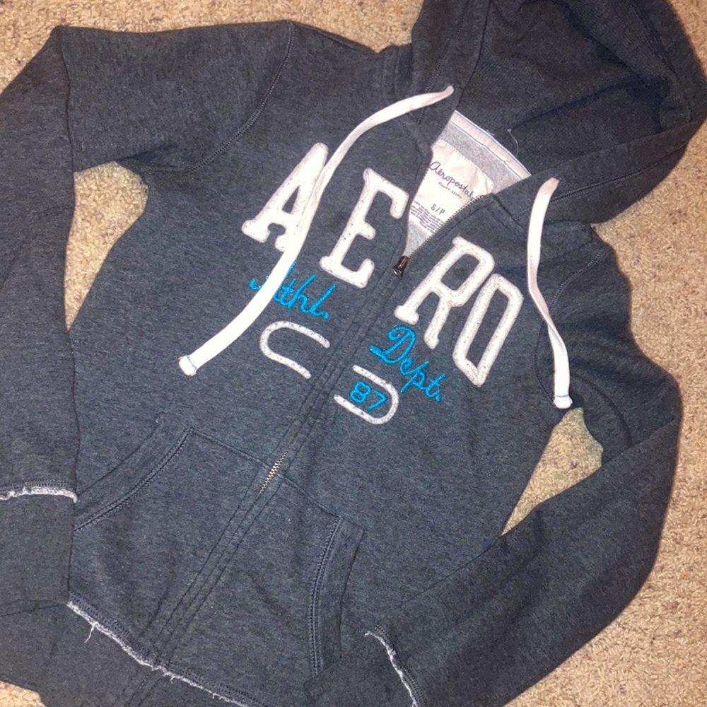 Aero zip-up hoodie jacket